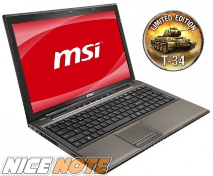 MSI  GE620DX-274RU T-34 Limited Edition